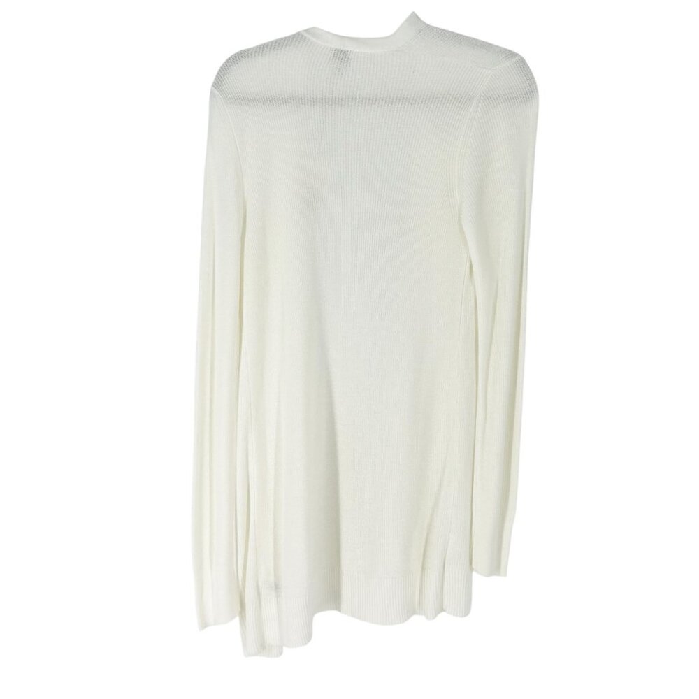 NWT A New Day White Knit Cardigan Sweater - Picture 2 of 5